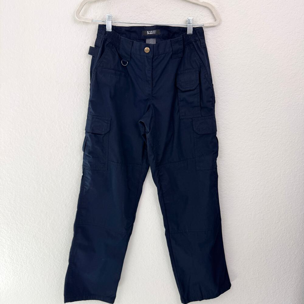 5.11 Tactical Womens Stryke Pants Size 6 Utility Tech Functional Cotton Black